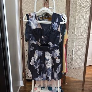 KEEPSAKE the Label Navy Floral Dress